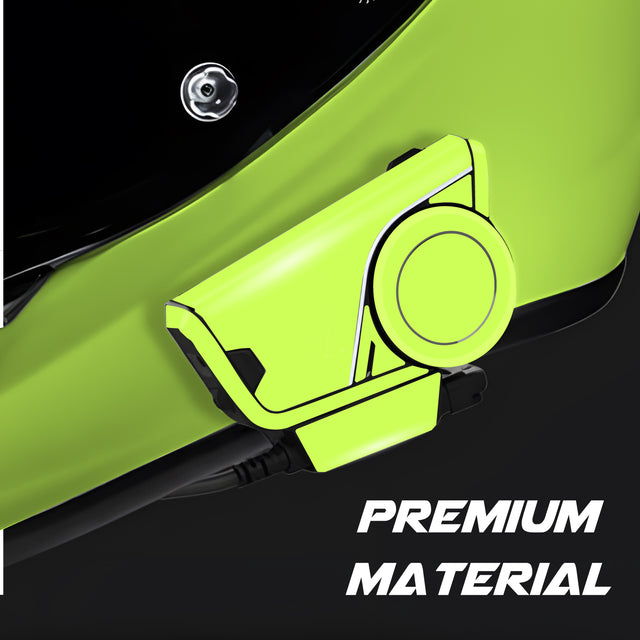 For Sena 60S Skin Stickers Communication System Protection Graphics Decal Solid Color Light Green Motorcycle Accessories