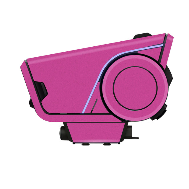 For Sena 60S Skin Stickers Communication System Protection Graphics Decal Solid Color Pink Motorcycle Accessories