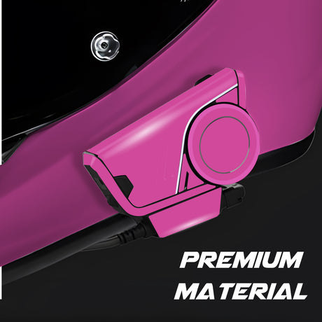 For Sena 60S Skin Stickers Communication System Protection Graphics Decal Solid Color Pink Motorcycle Accessories