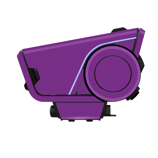 For Sena 60S Skin Stickers Communication System Protection Graphics Decal Solid Color Purple Motorcycle Accessories