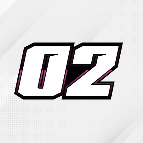 Unleash your style with our custom racing number stickers.