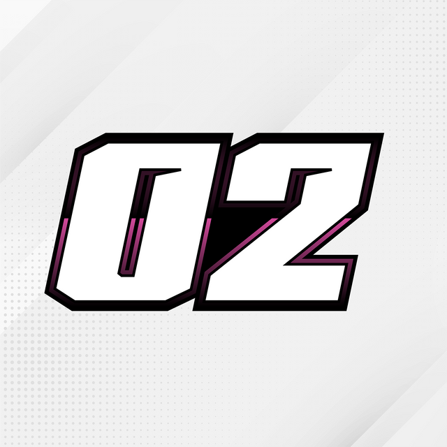Unleash your style with our custom racing number stickers.