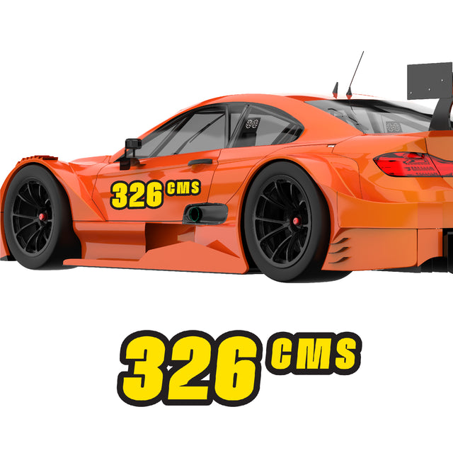 Custom SCCA Race Number Class Sticker Autocross Number Plate Class Magnet - SCCA02 Outline