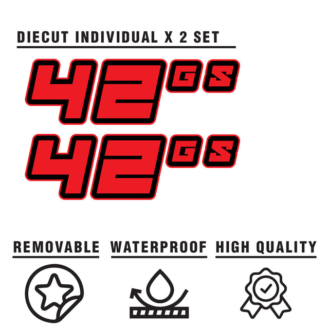 Custom SCCA Race Number Class Sticker Autocross Number Plate Class Magnet - SCCA03