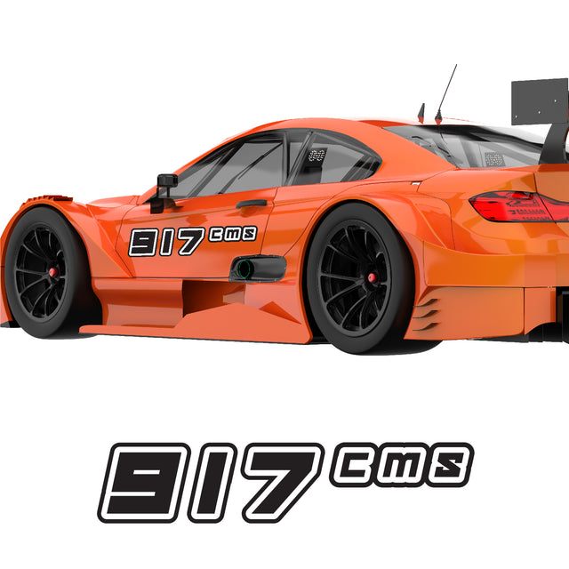 Custom SCCA Race Number Class Sticker Autocross Number Plate Class Magnet - SCCA03