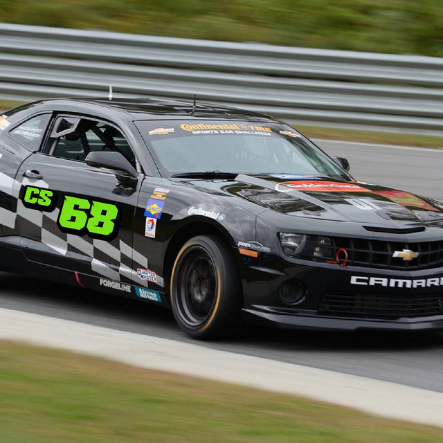 Custom SCCA Race Number Class Sticker Autocross Number Plate Class Magnet - SCCA04 3D Font