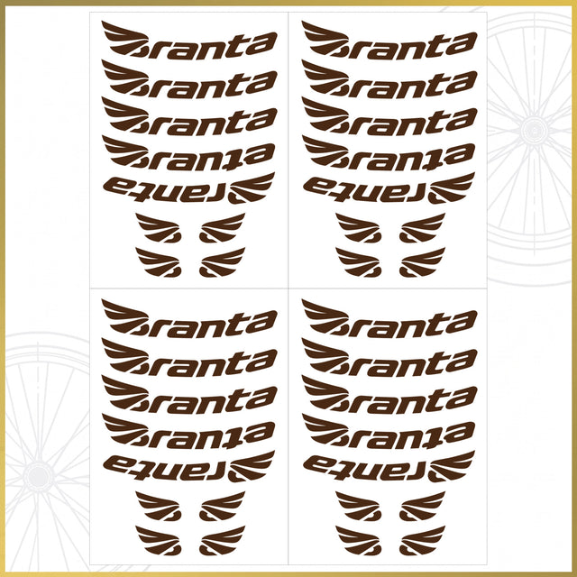 For Branta C45 Wheel Decal Set – 700C Road Bike Rim Stickers (45mm Depth, Glossy / Matte)