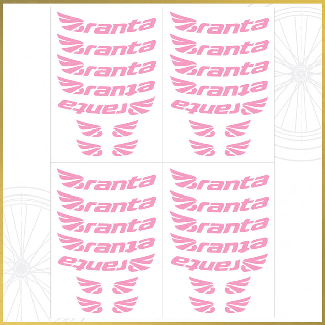 For Branta C45 Wheel Decal Set – 700C Road Bike Rim Stickers (45mm Depth, Glossy / Matte)