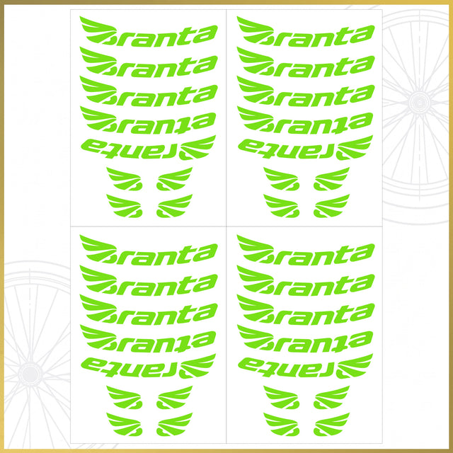 For Branta C45 Wheel Decal Set – 700C Road Bike Rim Stickers (45mm Depth, Glossy / Matte)