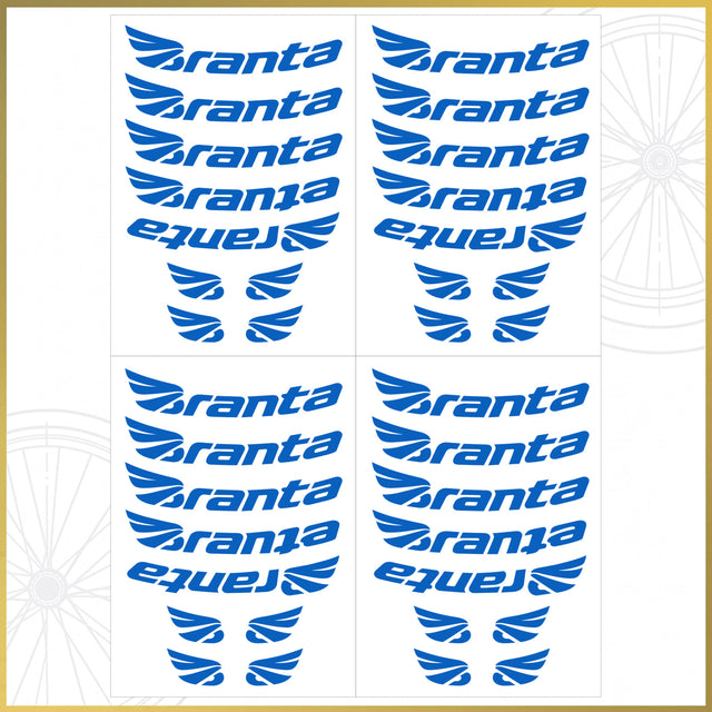 For Branta C45 Wheel Decal Set – 700C Road Bike Rim Stickers (45mm Depth, Glossy / Matte)