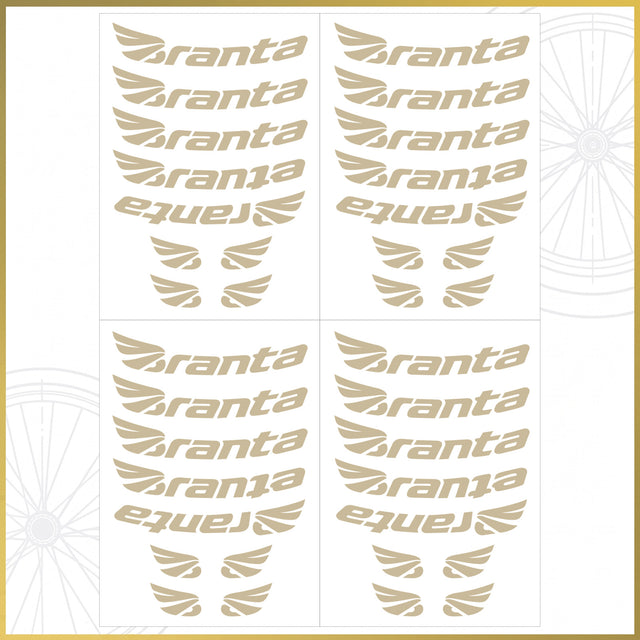 For Branta C45 Wheel Decal Set – 700C Road Bike Rim Stickers (45mm Depth, Glossy / Matte)