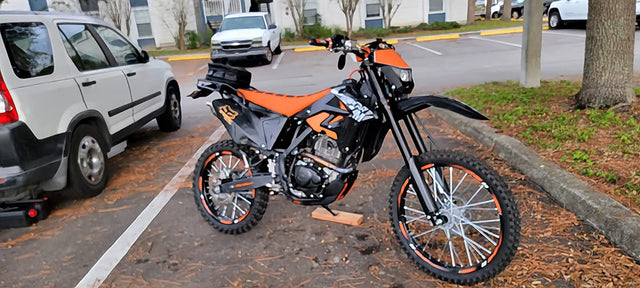 21 inch 18 inchRim Wheel Stickers D01B DOTTED Dirt Bike Rim Edge Stripes | For GAS GAS ES250 ES280 EC 250 300 - StickerBao Wheel Sticker Store