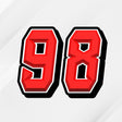 Custom racing number sticker for personalizing race gear diecut stickers motocross off-road rally car number stickers