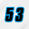 Custom racing number sticker for personalizing race gear diecut stickers motocross off-road rally car number stickers