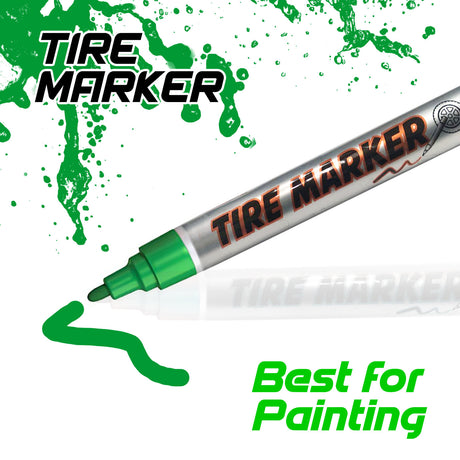 1x Tire Pens Paint Marker Car Motorcycle Tread Waterproof - StickerBao Wheel Sticker Store