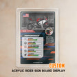 Motorcycle Race Rider Display Decorative Sign Board - StickerBao Wheel Sticker Store