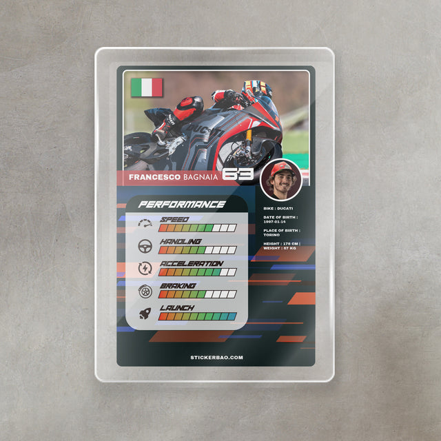 Motorcycle Race Rider Display Decorative Sign Board - StickerBao Wheel Sticker Store