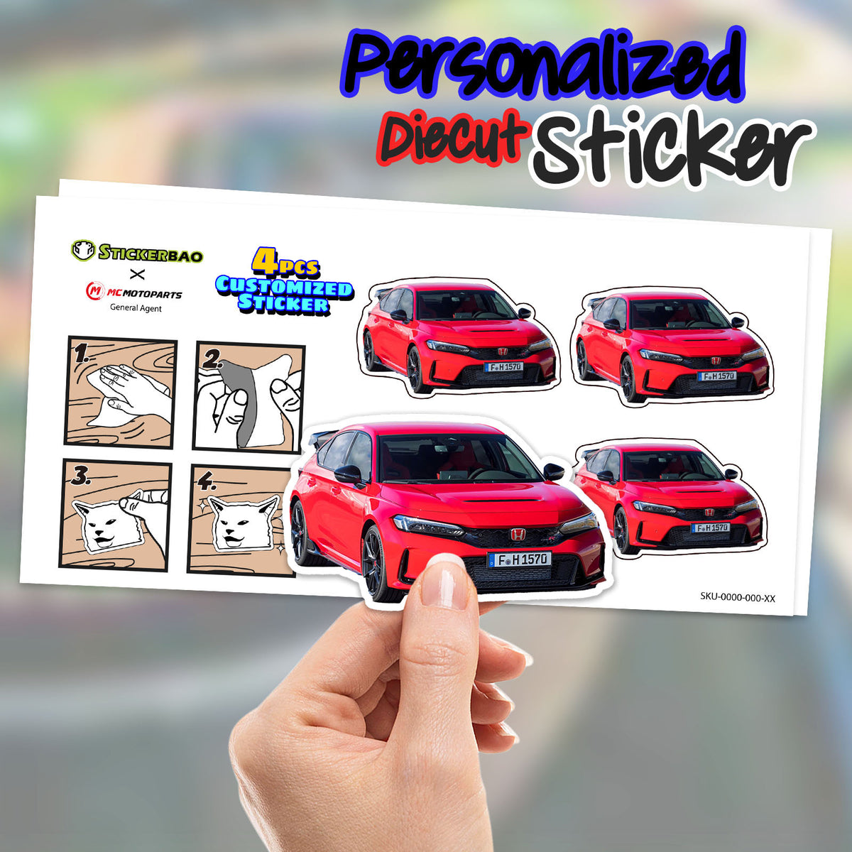 Custom Car Sticker, Custom Photo Sticker, Car Sticker, Custom Sticker, Gift for Him, Gift for