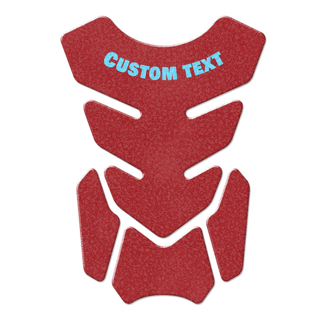 Custom Tank Protectors Fish Bone Shield Motorcycle Tank Pad Anti Slip Shield Gas - StickerBao Wheel Sticker Store