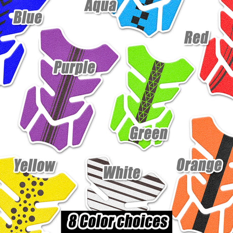 Motorcycle Tank Pad Anti Slip Shield Gas Tank Pad Protector shield - StickerBao Wheel Sticker Store