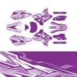 For Suzuki DRZ400 / SM 2000 2001 2002 2003 2004 2005 2006 2007 2008 2009 2010 2011 2012 2013 2014 2015 2016 2017 2018 2019 Motocoss MX Dirt Bike Fairing Wrap Sticker Graphic Vinyl Decal Radiator Shroud Front Rear Fender Low Fork Swing Panel Backgrounds Airbox Fashion Accessory Kit Set F07 Stickerbao