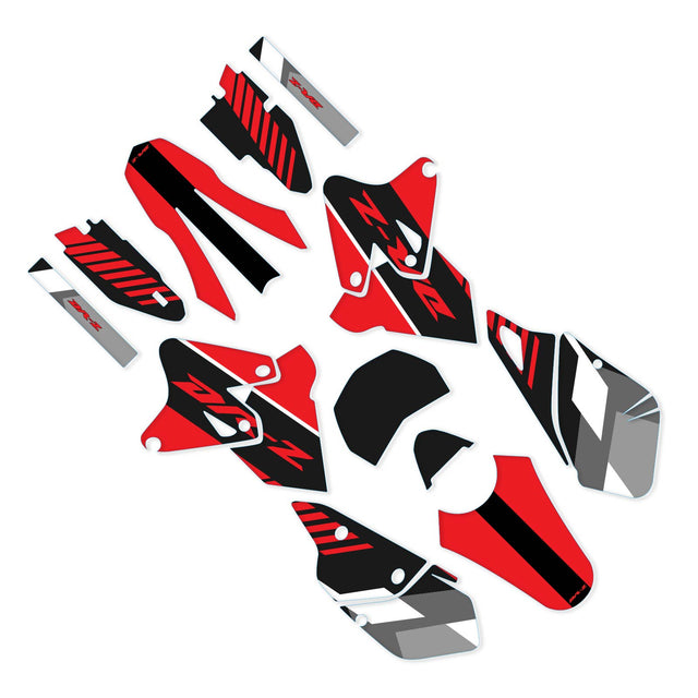 For Suzuki DRZ400 / SM 2000 2001 2002 2003 2004 2005 2006 2007 2008 2009 2010 2011 2012 2013 2014 2015 2016 2017 2018 2019 Motocoss MX Dirt Bike Fairing Wrap Sticker Graphic Vinyl Decal Radiator Shroud Front Rear Fender Low Fork Swing Panel Backgrounds Airbox Fashion Accessory Kit Set F08 Stickerbao