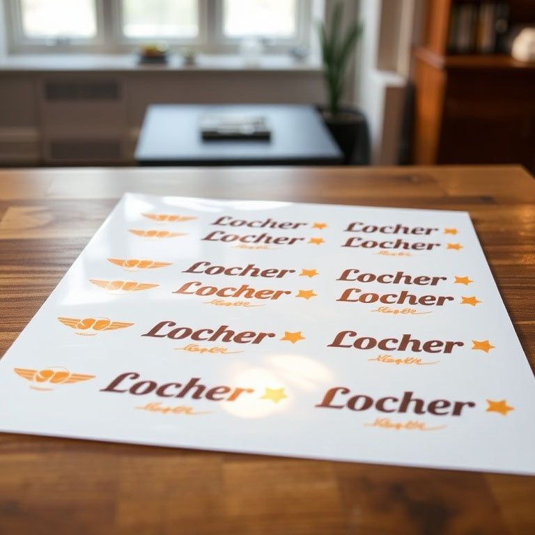 Custom Sticker Sheets - Glossy / Matte
