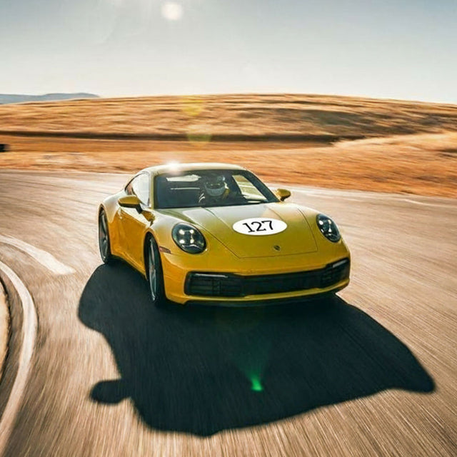 Custom Racing Number Stickers - Race Oval Number -Bold Thin Track Day Style (Set of 2) - 006L