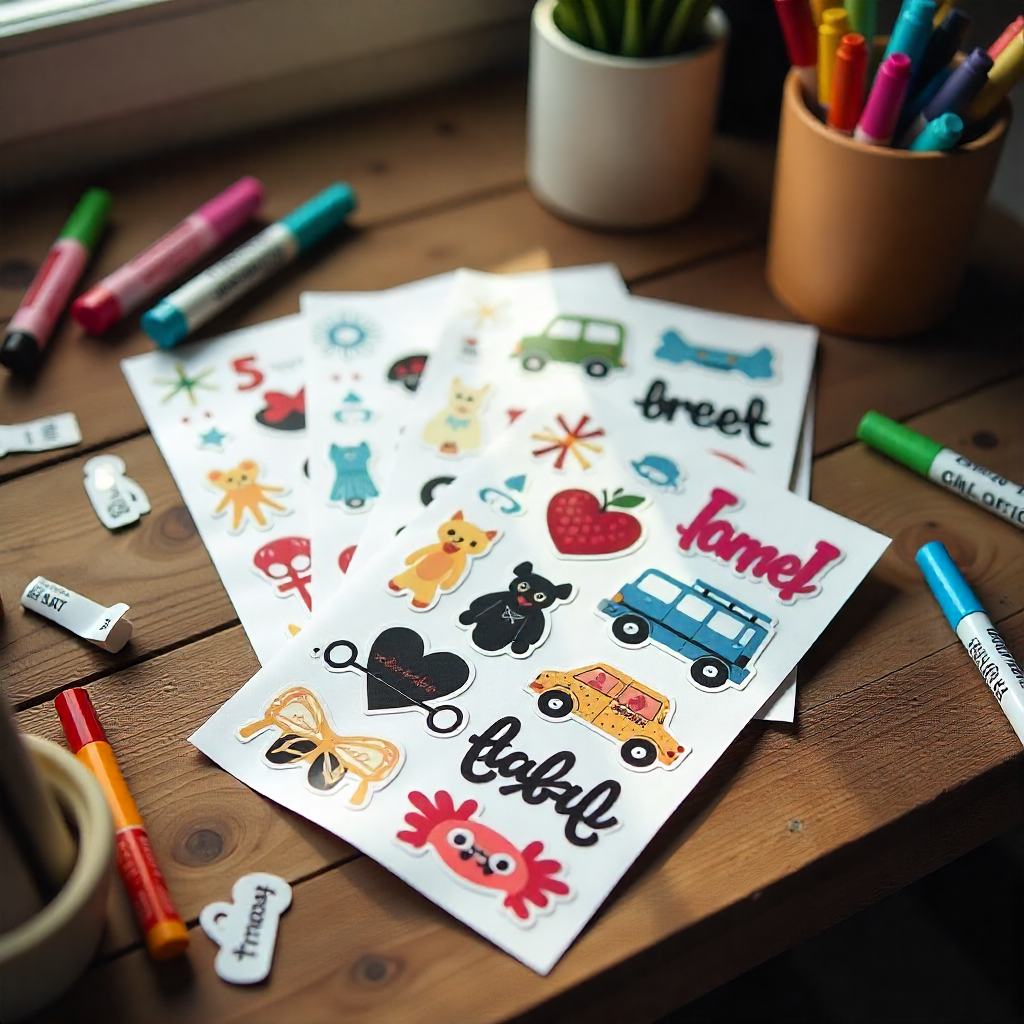 Custom Sticker Sheets - Glossy / Matte