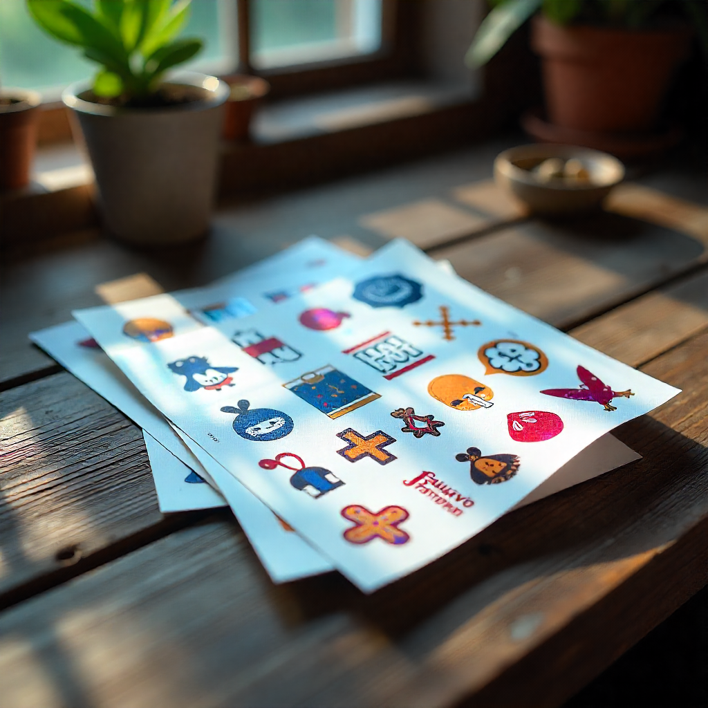 Custom Sticker Sheets - Glossy / Matte