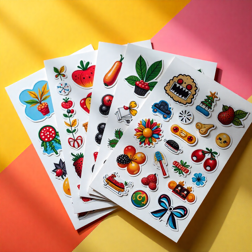 Custom Sticker Sheets - Glossy / Matte