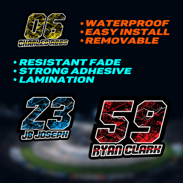 Easy to apply: Vinyl stickers are typically self-adhesive and easy to apply to a variety of surfaces.