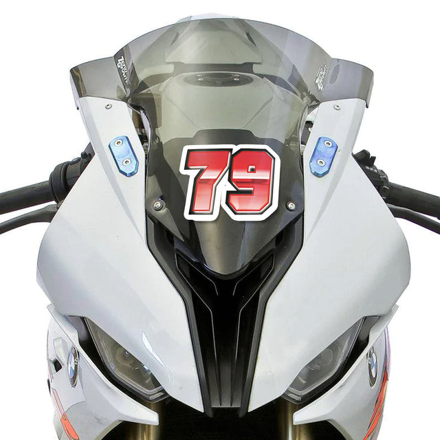Stand out from the pack with our unique racing number stickers. Choose from a range of cool styles and custom number options (0-9) to create a design that's as unique as you are. And don't forget to add your rider name for that personal touch!