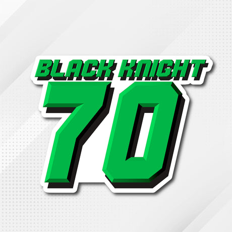 Customize your ride with our cool racing number stickers.