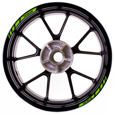 Reflective bike stickers 12-19 inch Rim Wheel Stickers MM01B Customized Logo Skin Decal - StickerBao Wheel Sticker Store