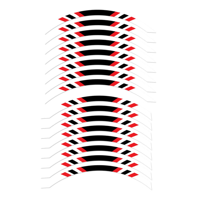 For Razor RSF650 SX500 14 inch Rim Wheel Stickers SS08W Stripe Rim Edge Tapes - StickerBao Wheel Sticker Store