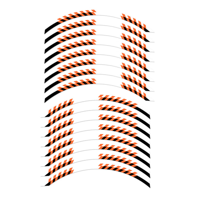 For Razor RSF650 SX500 14 inch Rim Wheel Stickers SS09B Stripe Rim Edge Tapes - StickerBao Wheel Sticker Store