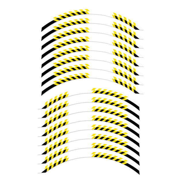 For Razor MX 350 400 RSF350 SX 125 350 12 inch Rim Wheel Stickers SS09B Stripe Rim Edge Tapes - StickerBao Wheel Sticker Store