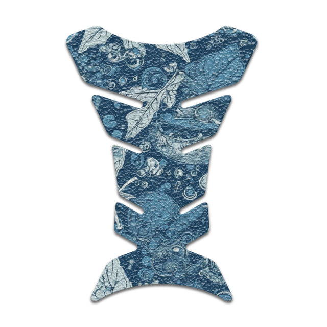 Motorcycle Tank Protectors Tank Pad Gas Anti Slip Pattern Fish Bone Anime Artistic