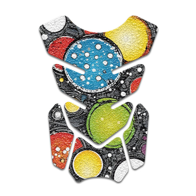 Motorcycle Tank Protectors Gas Tank Pad Shield Anti Slip Pattern Anime Artistic