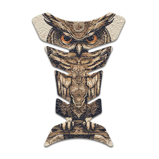 Motorcycle Tank Protectors Tank Pad Gas Anti Slip Pattern Fish Bone Japanese Sci Fi