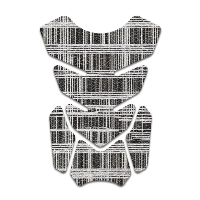 Motorcycle Tank Protectors Gas Tank Pad Shield Anti Slip Pattern Vintage Wave - StickerBao Wheel Sticker Store