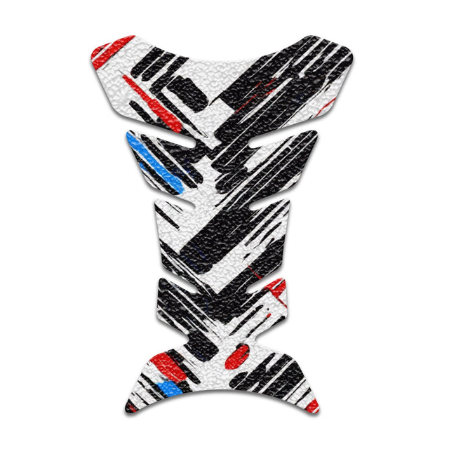 Motorcycle Tank Protectors Tank Pad Gas Anti Slip Pattern Fish Bone Abstract Anime