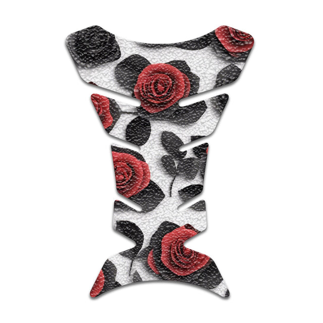 Motorcycle Tank Protectors Tank Pad Gas Anti Slip Pattern Fish Bone Japanese Sci Fi