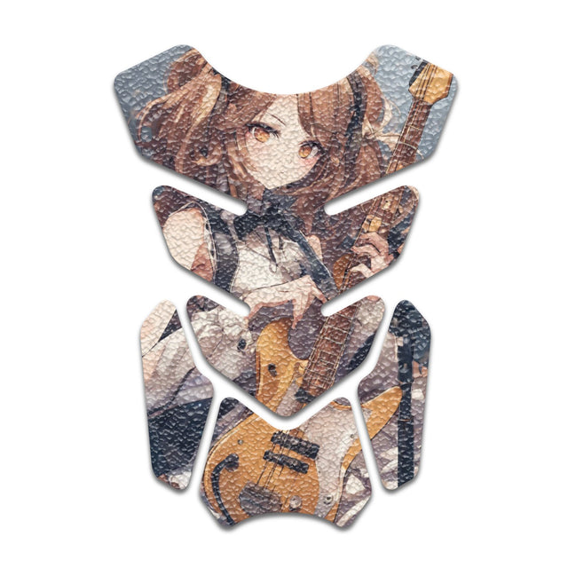 Motorcycle Tank Protectors Gas Tank Pad Shield Anti Slip Pattern Anime Artistic