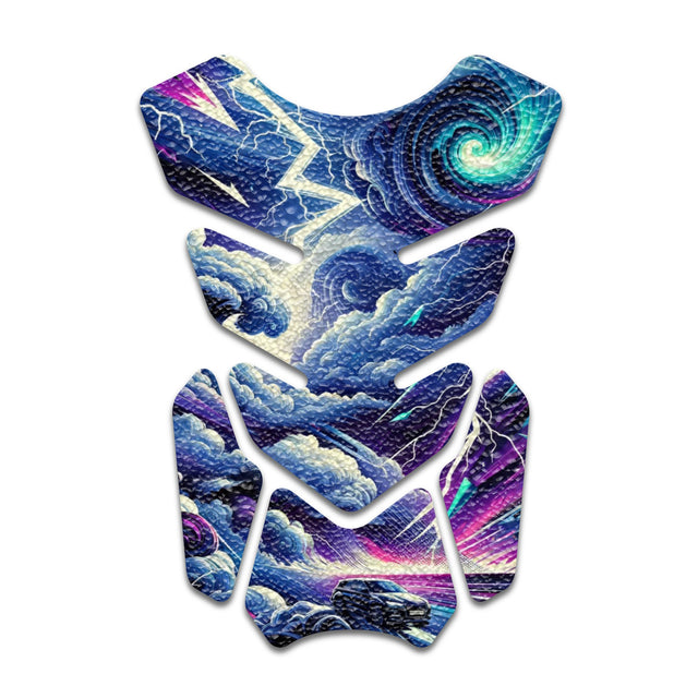 Motorcycle Tank Protectors Gas Tank Pad Shield Anti Slip Pattern Anime Artistic