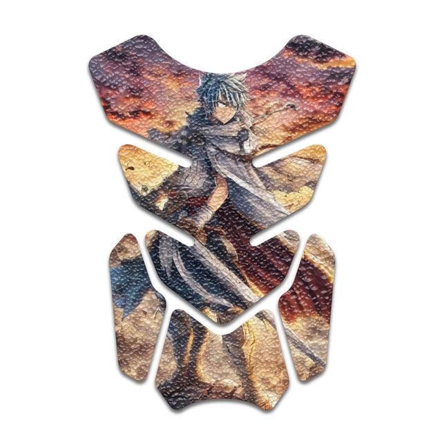 Motorcycle Tank Protectors Gas Tank Pad Shield Anti Slip Pattern Anime Artistic