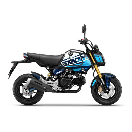 Honda GROM Fairing Wrap Graphic Vinyl Decal Sticker 007