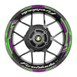 Do it you way 17 inch Rim Customized Wheel Sticker Decal Set For Honda CBR Yamaha MT - StickerBao Wheel Sticker Store