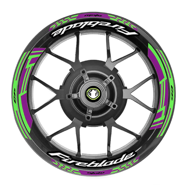 Do it you way 17 inch Rim Customized Wheel Sticker Decal Set For Honda CBR Yamaha MT - StickerBao Wheel Sticker Store